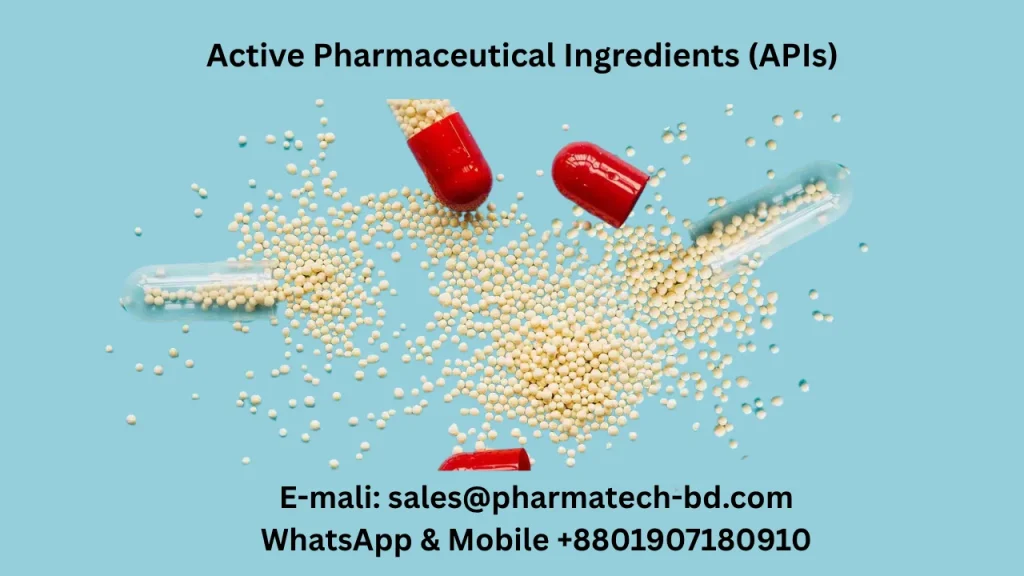 active pharmaceutical ingredients (apis)